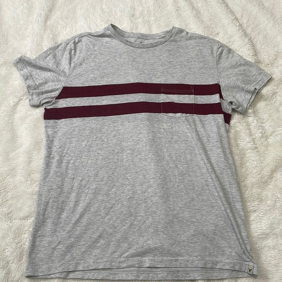 American Eagle‎ Striped Tee - Picture 1 of 4